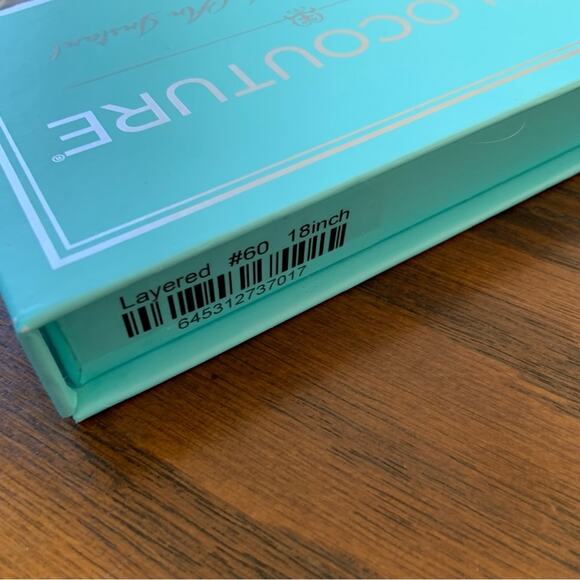 Halo Couture Halo Hair Extensions 18 inches Layered #60 Platinum Blonde Halo - Picture 8 of 16